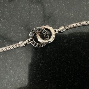 John Hardy bracelet sapphire and silver 7”